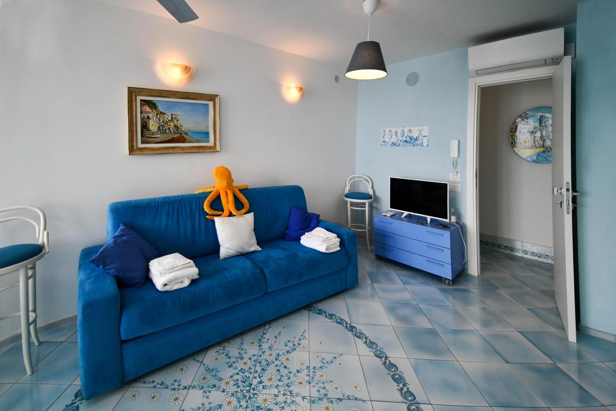 Casa Azzurra Lägenhet Cetara Exteriör bild