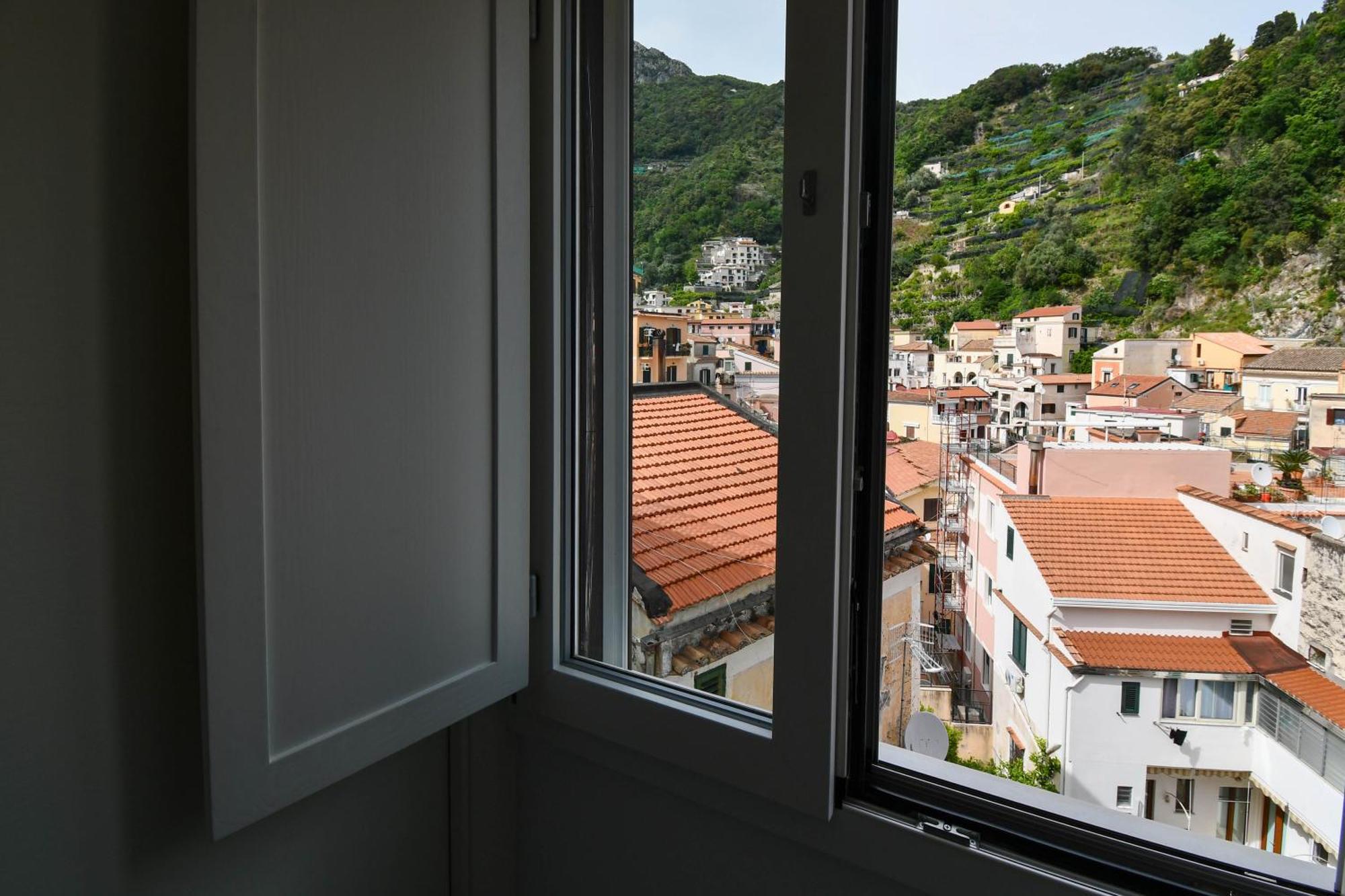 Casa Azzurra Lägenhet Cetara Exteriör bild
