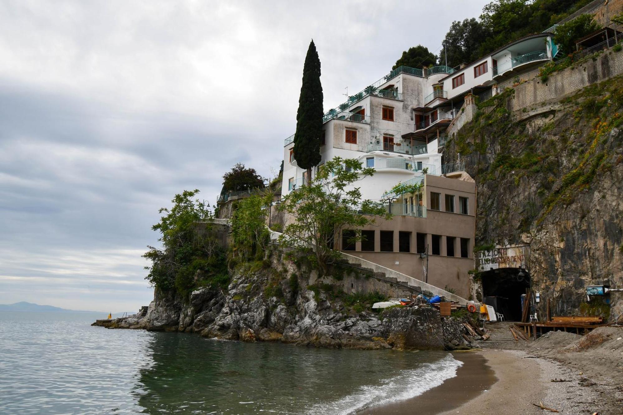 Casa Azzurra Lägenhet Cetara Exteriör bild