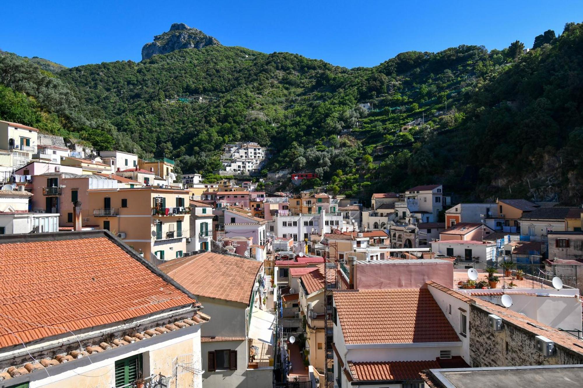 Casa Azzurra Lägenhet Cetara Exteriör bild